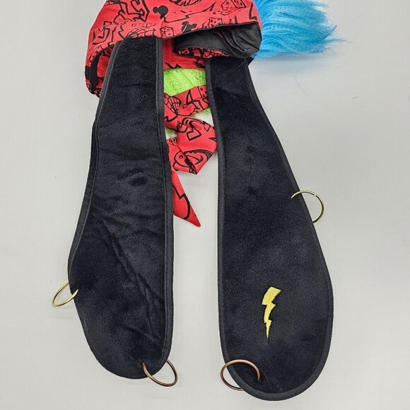 Disney Parks Rebel Goofy Mohawk Bandana Hat One Size Adult Green Blue Faux Hair main image 5